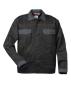 Preview: Twill Bundjacke grau/schwarz