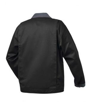 Twill Bundjacke grau/schwarz