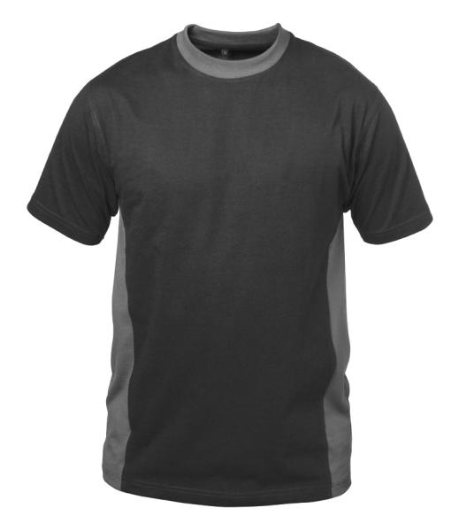 T-Shirt schwarz/grau