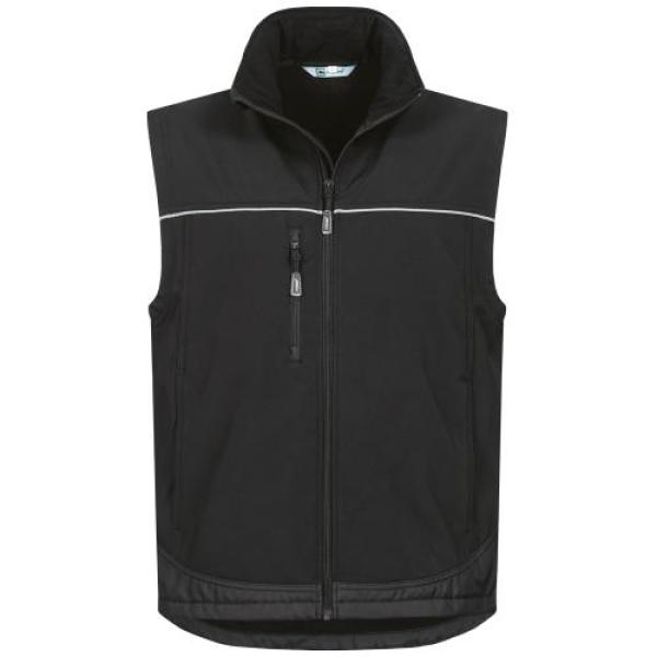 Softshell - Weste schwarz