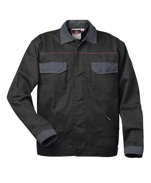 Twill Bundjacke grau/schwarz