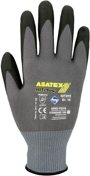 Feinstrickhandschuhe mit Mikroschaum-Beschichtung